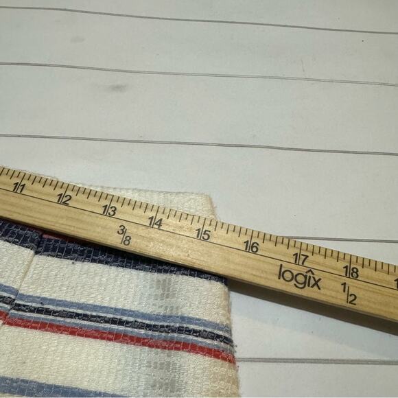 Piper NWT Blue‎ White Striped Pencil Skirt Women’s Size 10 - Picture 6 of 7